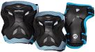 Powerslide Pro Protection Set Kids Zwart/Blauw XS