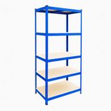 Merkloos Stellingkast - 180 x 90 x 40 cm - 875 kg - blauw