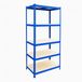 Merkloos Stellingkast - 180 x 90 x 40 cm - 875 kg - blauw