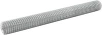 vidaXL Draadgaas vierkant 10x1.5 m gegalvaniseerd staal zilver