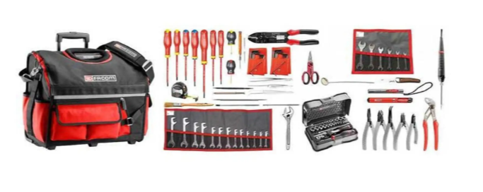 Facom Cm.El34 Gereedschapset + Bs.R20 - BSR20.EL34