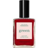 Manucuristgreen Nagellak Unisex 15ml Donkerrood