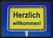 Pro-Art mat021 deurmat Mat-Line, welkom, 70 x 50 cm