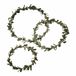 Loberon Krans set van 3 Carivela groen