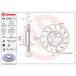 BREMBO Disque de frein 09.D763.11
