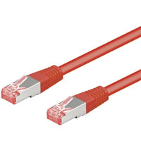Wentronic CAT 6-050 SSTP PIMF Red 0.50m