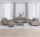 Prolenta Maison Exclusive - Ensemble de canapés 4 pièces avec coussins, tissu taupe