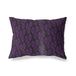 BonaMaison Paars-Zwart Decoratieve Kussensloop, Kussenhoezen Bank, Decoratieve Kussenhoesjes, Kussensloop; Sofa, Slaapkamer, Kantoor, Auto 45x60 Cm - Ontworpen en vervaardigd in Turkije