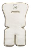 Italbaby Bamboe Spons Geborduurde Cover, Beige, Multi-Color, One Size