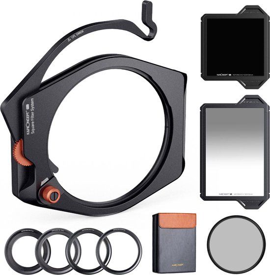 K&F Concept Nano-X-Pro 95mm Filter Kit (CPL + ND1000 + Filter Holder + Adapters)