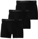 O'Neill Heren Boxershorts Trunks 900003 Effen Zwart 3-Pack - Maat XL