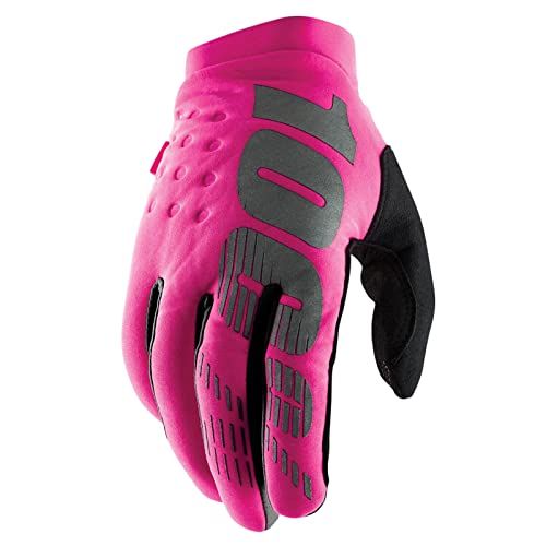 BRISKER Dames Handschoenen Neon Roze/Zwart - S