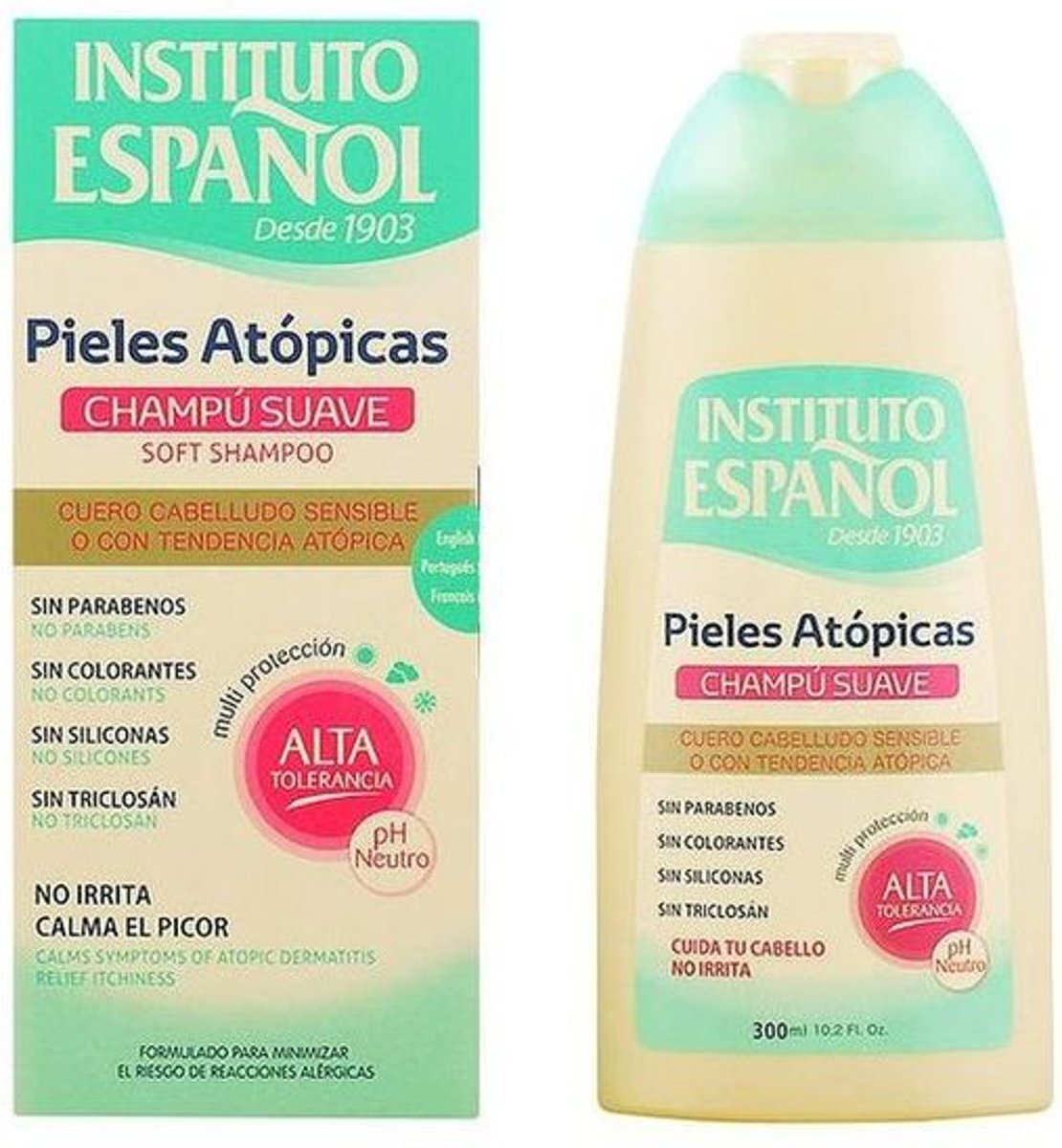 Instituto EspaÃ±ol Zachte Shampoo heren