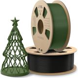 Filament d'imprimante 3D sans marque 175 mm APLA pour impression rapide - matériau noir - haute précision de +/- 0.02 mm - bobine de 11 kg - 2 pièces au total - 22 kg