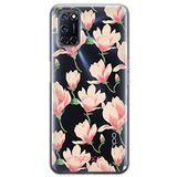 ERT GROUP mobiel telefoonhoesje voor Oppo A92/ A72/ A52 origineel en officieel erkend Babaco patroon Flowers 016 optimaal aangepast aan de vorm van de mobiele telefoon, gedeeltelijk bedrukt