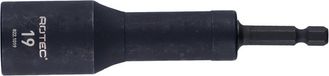 Rotec flexibele hoekdopsleutels 15°, SW 19x115x62