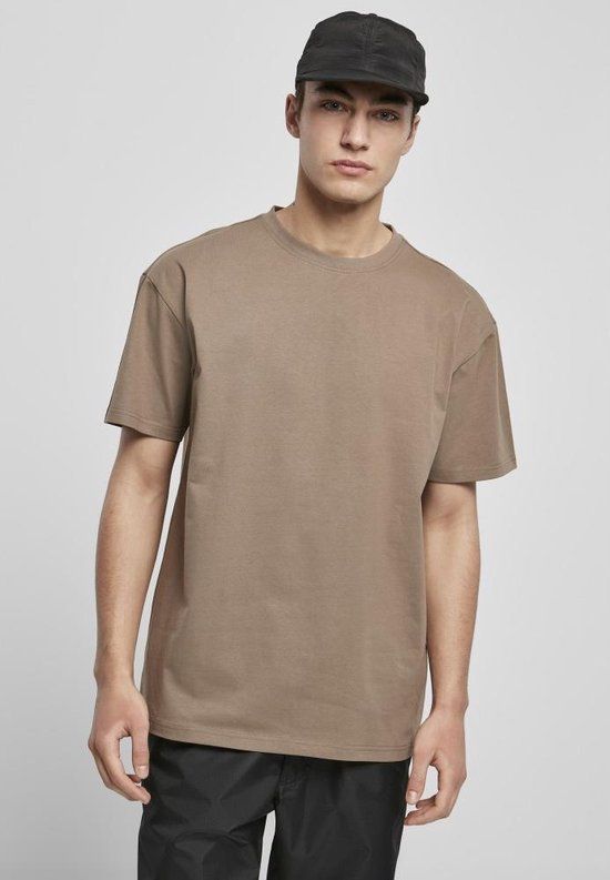 Urban Classics Heavy Oversized T-shirt - Men - 3XL - Beige/Green