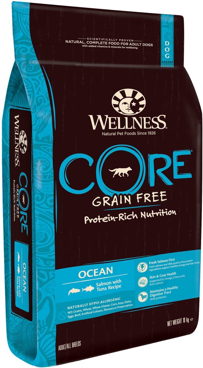 Wellness Core Grain Free Dog Ocean Zalm&Tonijn 10 kg