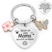 YISCOKO Cadeaus voor mama, Mama cadeau sleutelhanger verjaardagscadeau voor mama, beste mama cadeau, cadeau mama, sleutelhanger mama, moeder cadeau.