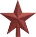 Decoris Kaemingk B.V. Piek plastic ster glitter diameter 19 cm kerstrood