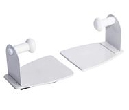 EHOMEA2Z Magnetische papieren handdoekhouder, zware stalen koelkast, keuken, koelkast, bar, grill, barbecue, camper (wit, 1)