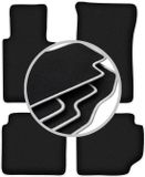 WLG-CARLUX CARLUX-SILVER automatten voor: Mercedes W123 sedan, stationwagen (1975-1986)