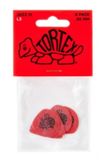 Tortex Jim Dunlop Tortex Jazz III L3 Plectrums - Rood - 0.50 mm - 6 Stuks