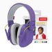 Alpine Hearing protection Alpine Muffy Kids Gehoorbescherming Kinderen 25 dB (5–16 Jaar) - Verstelbare Oorkappen voor Focus, School & Evenementen - Comfortabele & Opvouwbare Oorbeschermers - Paars