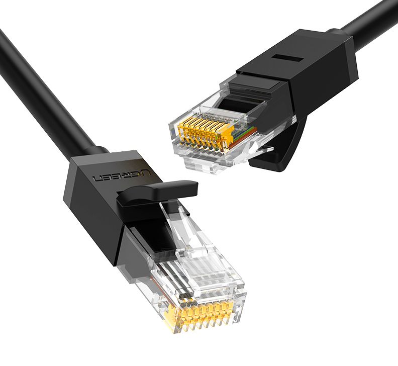 Ugreen 20160 Netwerkkabel Zwart 2 m Cat6 U/UTP