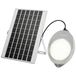 Sygonix SY-5596934 Lampe murale à énergie solaire avec détecteur de mouvement LED 10 W Gris