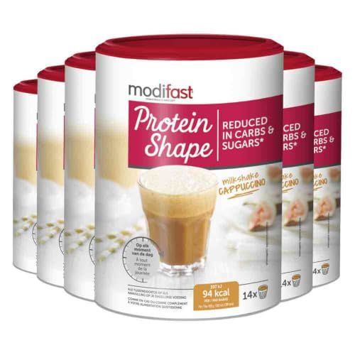 Modifast Protein Shape Milkshake Cappuccino - 6 x 420 gr - Voordeelverpakking