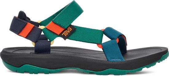 Teva K HURRICANE XLT 2 Unisex Sandalen - Zwart/Groen - Maat 32