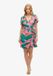Superdry - Mini-wikkeljurk met print - Dames - Jurken