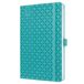 Sigel agenda 2024 - Jolie Flair - A5 - hardcover - 7 dagen / 2 pagina's - aqua green