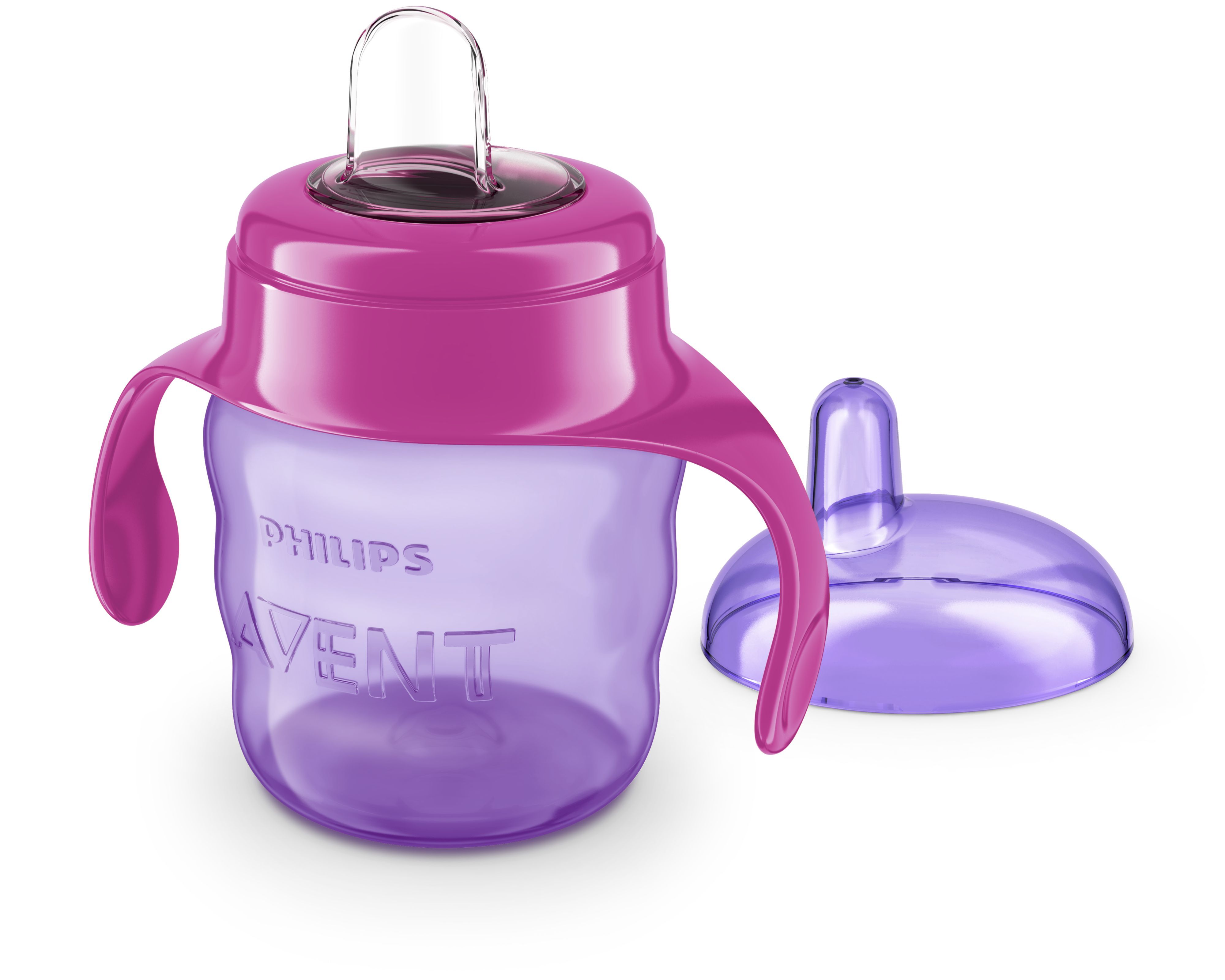 Philips AVENT Drinkbeker met tuit - 200 ml - 6m+ - Paars/Rood