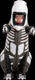 Win-Products Spooktacular Creations Halloween - Full Body Skeleton T-Rex - Volwassenen kostuum - zelf opblaasbaar