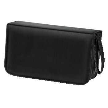Hama CD Wallet Nylon 120, Zwart