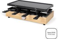 Livoo - Racletteapparaat voor 8 personen DOC336-1400W, 42 x 23 cm, PFAS-vrij