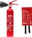 SAVS Brandblus box - CO2 blusser 2 kg & Blusdeken 100x100cm