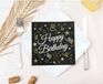 b-home-interieur.be Servetten - Happy Birthday servet 20 stuks - 33x33 cm