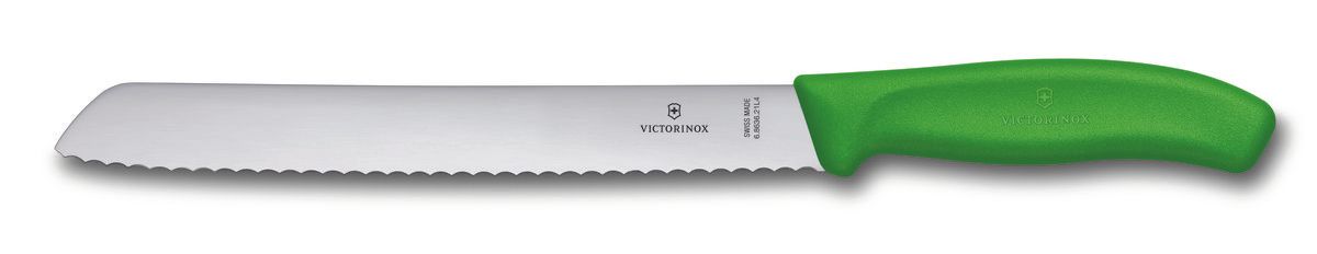 Victorinox SwissClassic Broodmes - 21 cm - Groen