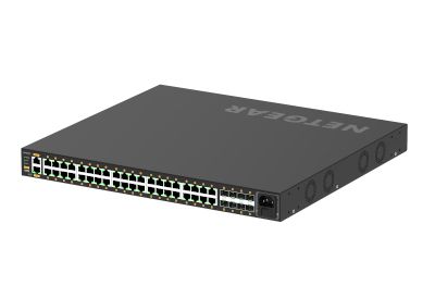 NETGEAR GSM4248PX - Managed L2/L3/L4 Gigabit Ethernet PoE Switch - 48 Port - 960W - Black