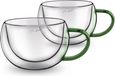 Lamart LT9112 VASO Cappuccino Set 270 ml 2 pcs Vert