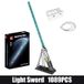 Darksaber sabre laser kit de construction - Model 10139 - Éclairage LED - Batterie lithium - Petites briques - Plastique - Cosplay