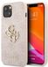 Guess iPhone 13 Backcase hoesje - Effen Roze - Kunstleer