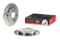 Brembo 08.4931.24 remschijf - paar