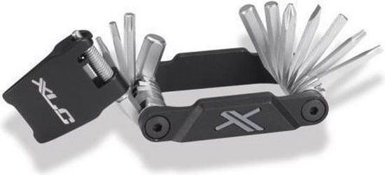 XLC TO-M12 Multitool - Q-Serie - 12 Delig - Zwart/Zilver