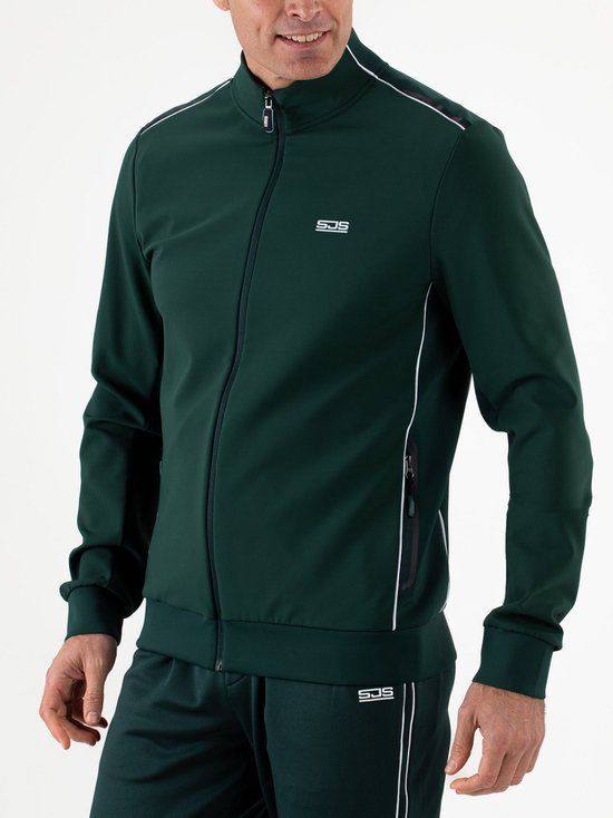 Sjeng Sports ADI Trainingsjack Heren - Retro Green - XL