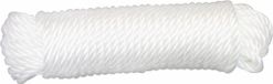 AMIG paracord touw - 15 meter - D5mm - 110kg - polypropyleen - blanc