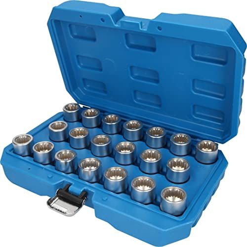 BRILLIANT TOOLS BT691330 Velgslotassortiment voor Porsche, 20-dlg